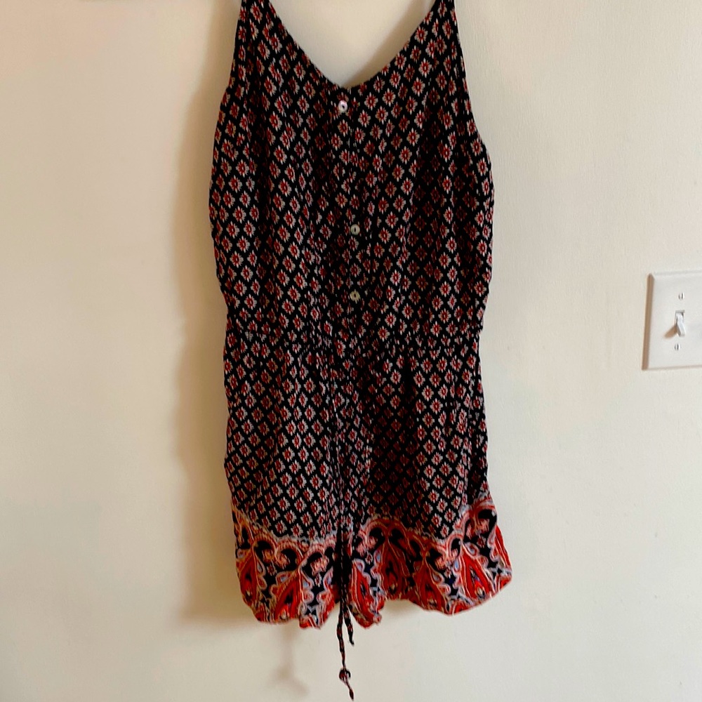 Cute printed romper